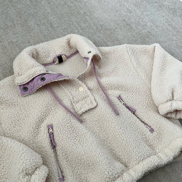 Universal Thread Faux Fur Teddy Pullover Jacket S - Picture 3 of 9